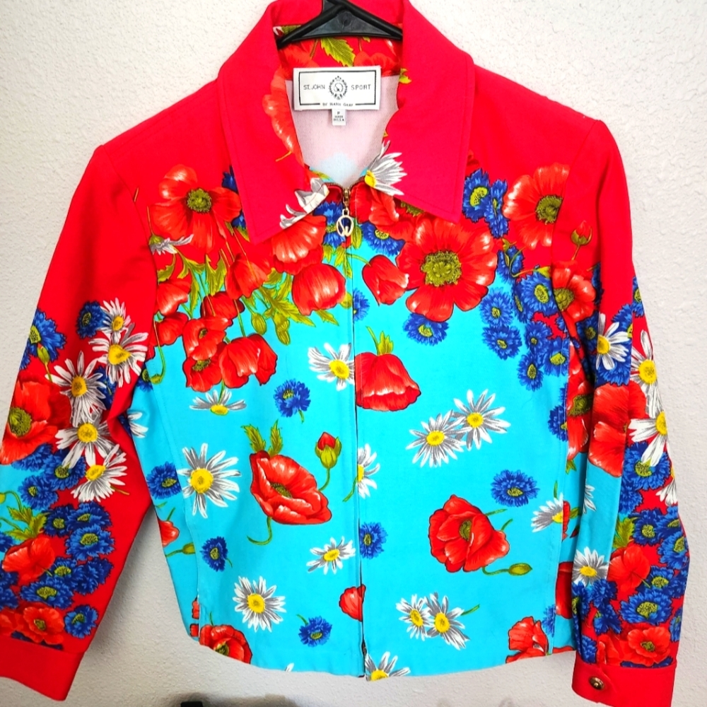 St. John Jean Jacket